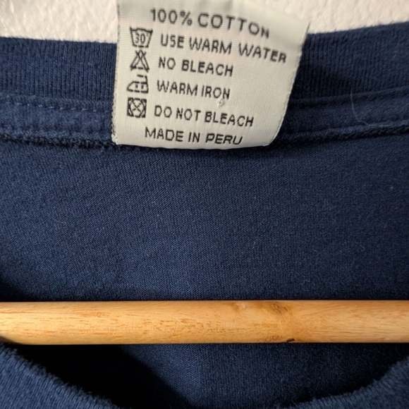 Peru Embroidered Souvenir Graphic T-Shirt XXL 100% Cotton - Picture 4 of 5